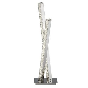SEARCHLIGHT EU2111CC | Clover Searchlight stolna svjetiljka 56cm sa prekidačem na kablu 1x LED 864lm 4000K krom