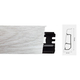 Lajsna za laminat ARBITON PVC Indo duljina 2,5m - visina 70mm - 25 girona chesnut