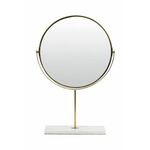 Stojeće ogledalo Light &amp; Living - bijela. Stojeće ogledalo iz kolekcije Light &amp; Living. Model izrađen od metala i mramora.