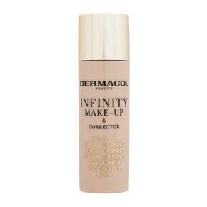 Dermacol Infinity Make-Up &amp; Corrector visokopokrivni puder i korektor 2u1 20 g Nijansa 04 bronze
