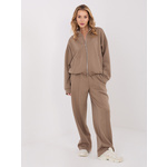 Trousers-SM-SP-A1561.25-dark beige smeđa SM-SP-A1561.25/ciemny bezowy