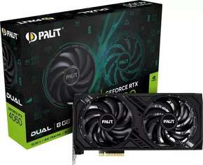 PALIT NE64060019P1-1070D Dual GeForce RTX® 4060 8GB GDDR6 DLSS3