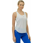 Nebbia FIT Activewear Tank Top “Airy” with Reflective Logo White XS Majica za fitnes