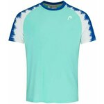 Head Topspin T-Shirt Men Turquiose/Print Vision L Majica za tenis