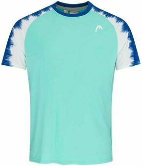Head Topspin T-Shirt Men Turquiose/Print Vision L Majica za tenis