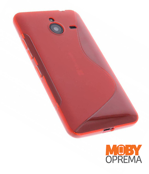 Nokia/Microsoft Lumia 640 XL crvena silikonska maska