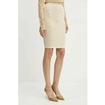 Guess Suknja olovka W4BD53 Z37K0 Bež Slim Fit