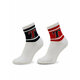 Set od 2 para unisex visokih čarapa Tommy Jeans 701228093 Hot Red