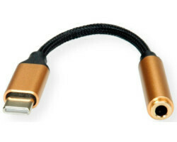 Roline GOLD adapter USB-C - 3.5mm audio