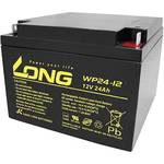 Long WP24-12 WP24-12 olovni akumulator 12 V 24 Ah olovno-koprenasti (Š x V x D) 166 x 125 x 175 mm M5 vijčani priključak vds certifikat, nisko samopražnjenje, bez održavanja