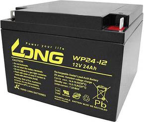 Long WP24-12 WP24-12 olovni akumulator 12 V 24 Ah olovno-koprenasti (Š x V x D) 166 x 125 x 175 mm M5 vijčani priključak vds certifikat
