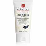 Erborian Milk &amp; Peel eksfolijacijska maska za sjaj i zaglađivanje kože lica 60 g
