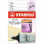 Stabilo: Boss Mini Pastellove marker set 3kom