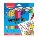 MAPED Boja olovka pribor trokutan Color Peps 48 drugačiji boja