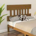 Uzglavlje za krevet boja meda 138 5x3x81 cm masivna borovina
