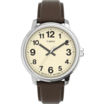 Sat Timex Easy Reader TW2V21300 Brown/Silver