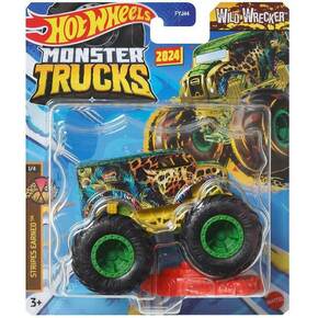 Hot Wheels: Monster Trucks - Wild Wrecker čudovišni auto 1/64 - Mattel
