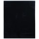 vidaXL Prozorska folija statična matirana crna 60x1000 cm PVC