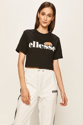 Ellesse - Majica - crna. Majica iz kolekcije Ellesse. Model izrađen od pletenine s tiskom.