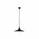 FARO 62804 | Lang Faro visilice svjetiljka 1x E27 blistavo crna