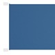vidaXL Okomita tenda plava 60 x 360 cm od tkanine Oxford