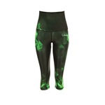 Winshape Sportske hlače 'HWL202' svijetlozelena / tamno zelena / bijela