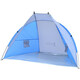 Šator za plažu ROYOKAMP 200x100x105 cm, sivo-plavi