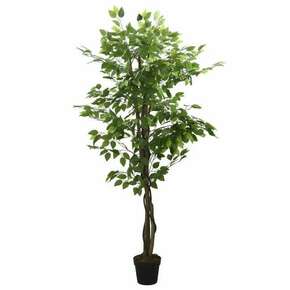 Umjetno stablo fikusa 630 listova 120 cm zeleno