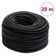 Hibridno zračno crijevo crno 20 m od gume i PVC-a