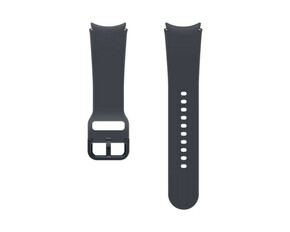 Dodatni silikonski sportski remen 20mm M/L za Samsung Galaxy Watch6 grafitni ET-SFR94LBEGEU