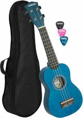 Cascha HH 3962 Soprano ukulele Blue