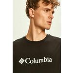 COLUMBIA Majica crna / bijela