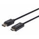 Kabel MANHATTAN, DisplayPort (M) na HDMI (M), 4K@60Hz, 1.0m