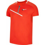 Muški teniski polo Nike Spring Slam Ultimate Zip Polo M - habanero red/white