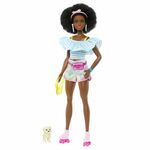 Modna lutka Mattel Barbie Deluxe - trendi klizačica