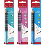 Faber-Castell: Set grafitnih olovki Grip 2001 HB 2kom u nekoliko boja