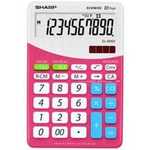 Sharp EL-M332 stolni kalkulator, pink