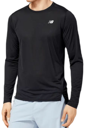 Muška majica New Balance Accelerate Long Sleeve - black