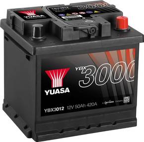 Yuasa SMF YBX3012 auto baterija 50 Ah T1 Smještaj baterije 0