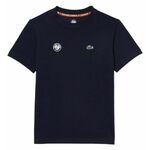 Majica za dječake Lacoste Kids Roland Garros Edition Performance Ultra-Dry Jersey T-Shirt - midnight