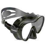 Maska za snorkelling i ronjenje u moru bez okvira Cressi F1 za odrasle crna