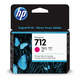 HP 712 29-ml Magenta DesignJet Ink Cartridge, tinta, Original [3ED68A]