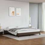 vidaXL Okvir za krevet smeđi 160x200 cm od umjetne kože