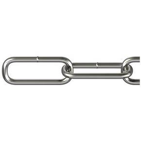 Dörner + helmer 171956 lanac od nehrđajućeg čelika srebrna nehrđajući čelik a2 15 m
