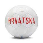 Nogometna lopta veličine 5 u bojama Hrvatske 2022.