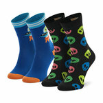 Dječje visoke čarape Happy Socks KALN02-9300 Šarena