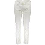 GANT WHITE WOMEN'S TROUSERS kremasta