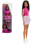 Barbie: Fashionista stilizirana lutka sa zvjezdastom majicom i suknjom s volanima - Mattel
