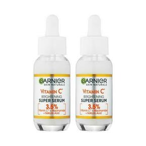 Garnier Skin Naturals Vitamin C Brightening Super Serum Set 2x serum za lice 30 ml za žene