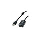 STANDARD USB2.0 aktivni produžni kabel sa ponavljačem, 10m, crni S3115-10